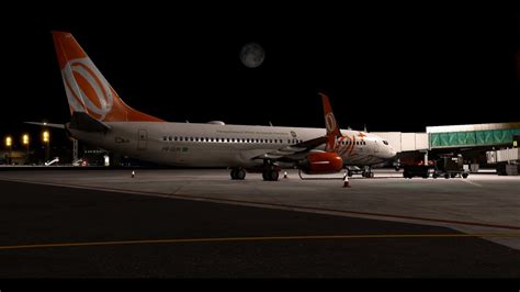 X Plane Boeing Gol Linhas A Reas Sbsv Sbkg Ivao