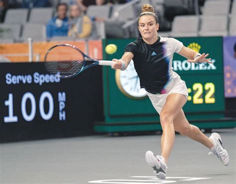 Sakkari Beats Sabalenka To Reach Last Four Of WTA Finals