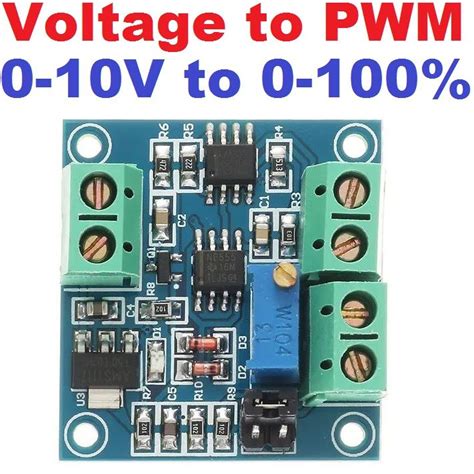 Voltage To Pwm Module 0 5v 0 10v To 0 100 V Pwm Module Th