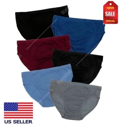 Stay Comfortable And Stylish With A Or Pack Of Men S Low Rise Cotton Bikini Ebay