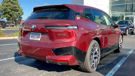 2023 Bmw Ix 50 Xdrive Aventurin Red Metallic 326hp In Depth Video