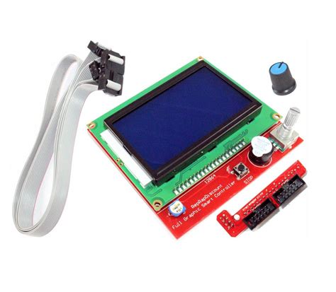 RepRap LCD 12864 Graphic Controller RAMPS 1 4 With SD Card Reader 3D