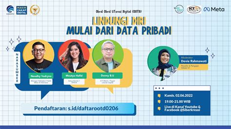 Obral Obrol Literasi Digital Ootd Lindungi Diri Mulai Dari Data