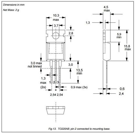 BT151 500R N Channel MOS FET NPN Epitaxial Silicon Transistor 3 Pin