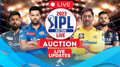 LIVE Tata IPL Player Auction Live Update IPL 2024 Auction IPL