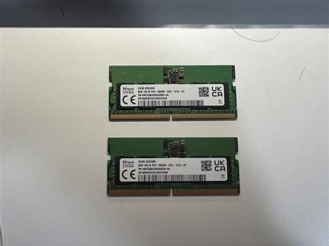 SK Hynix Laptop DDR5 RAM (8GB) 5600MHz HMCG66AGBSA092N, Computers ...