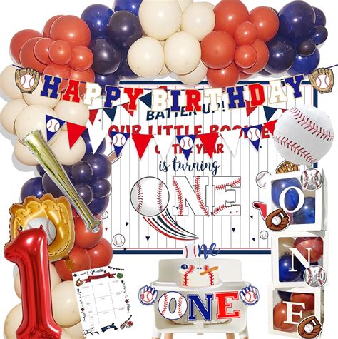 Amazon Rookie Of The Year St Birthday Decorations Baseball Party