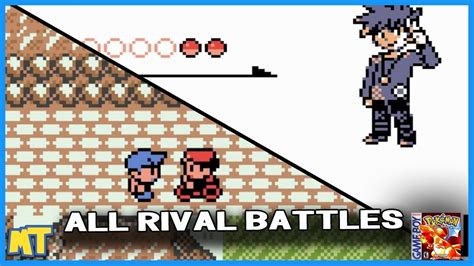 Pokémon Red Version All Rival Battles Full Color Version Master