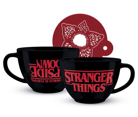 Tasse Stranger Things The World Is Turning Upside Down Id Es De