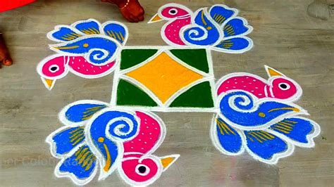 Pongal Kolam 2024Sankranti Chukala Muggulubhogi Special Kolam