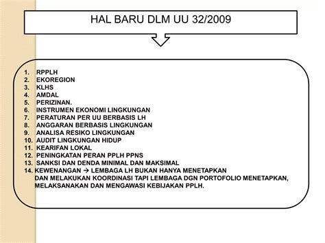 Materi Hukum Lingkungan Awal Perkuliahan Ppt