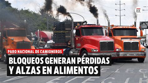 Paro De Camioneros En Colombia P Rdidas Diarias Pueden Ser De Mil