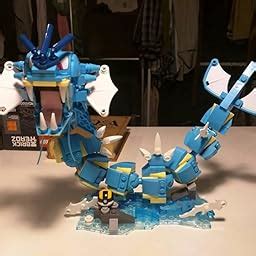 Mega Construx Pokemon Gyarados Construction Set With Character Figures