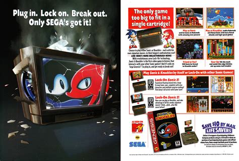 Video Game Ad of the Day: Sonic & Knuckles