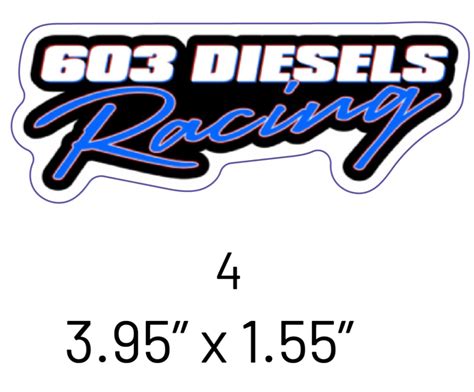 603 Diesels Racing Sticker 603 Diesels