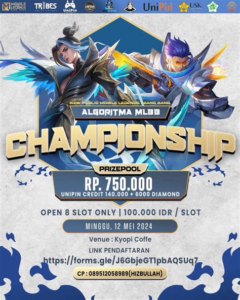 Poster Tournament Mobile Legends Inpiration Desain Game Desain