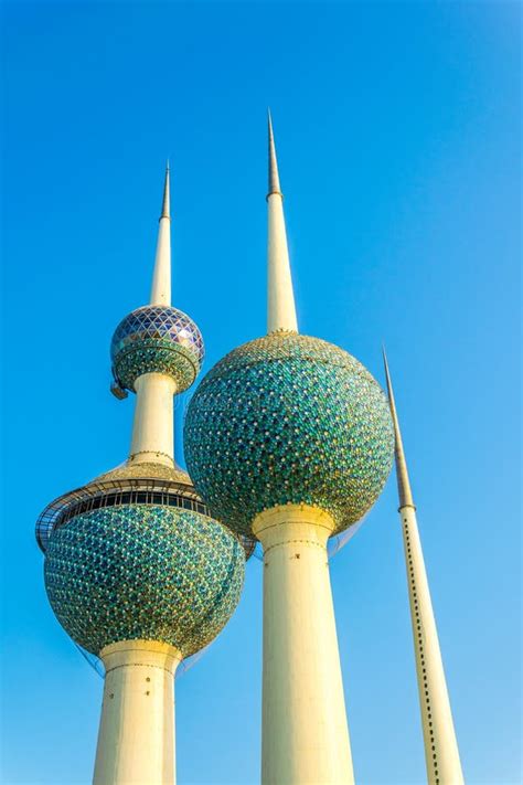 The Kuwait Towers - the Best Known Landmark of Kuwait City....IMAGE ...