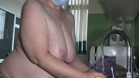 Housewife Mature Bbw Milf With Big Saggy Tits In The Kitchen