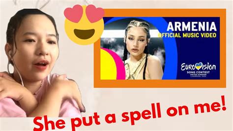 Armenia Eurovision 2023 Brunette Future Lover Reaction YouTube