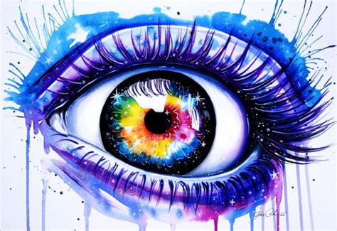 All Works By Pixie Cold At Eyeball Art Eye Painting