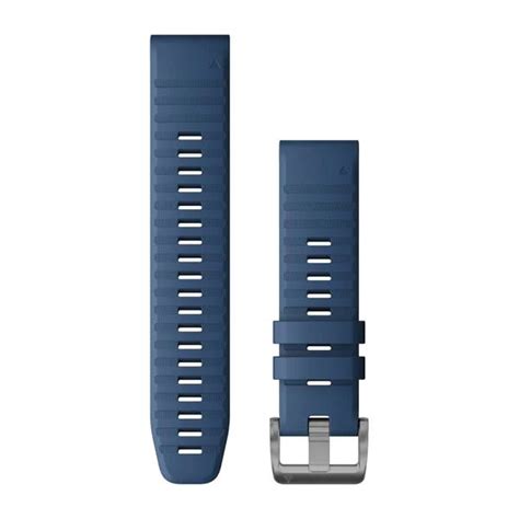 Acc Quatix Mm Quickfit Captain Blue Silicone Band