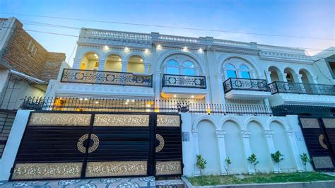 6 Marla Brand New Spanish House For Sale In Shalimar Colony New