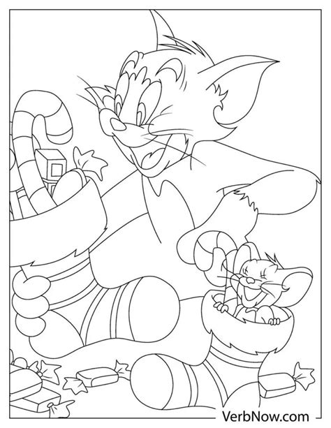 Free Tom And Jerry Coloring Pages For Download Printable Pdf