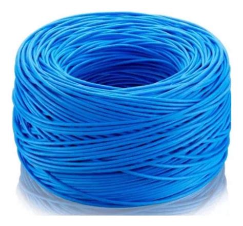 Cabo De Rede Cat6 U Utp Cmx Copperlan Azul 305 Metros MercadoLivre