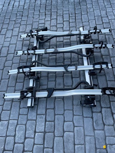 Thule Four Bike Roof Mounted Bike Carrier System In Treorchy Rhondda