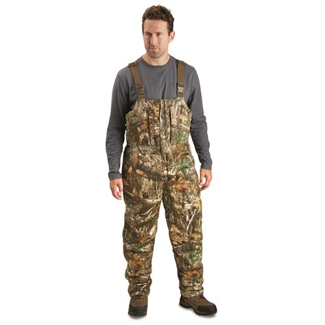 Guide Gear Mens Camo Pants Silent Adrenaline Ii Insulated Hunting