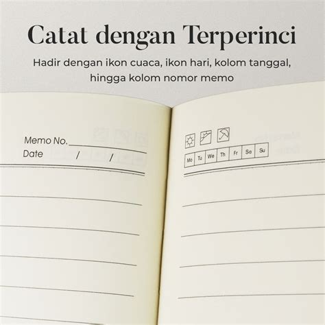 Toddi Buku Catatan Harian Notebook Diary Cover Kulit 100 Lembar A5 CW