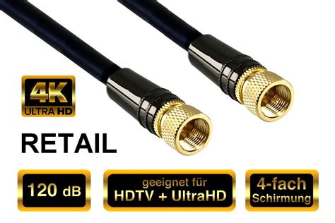 MAG Kabel 120dB Premium SAT Coaxial Cable F Male Male DINIC Dubai