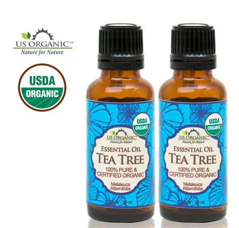 100 Pure Certified Usda Organic Tea Tree Essential Oil Us Organic