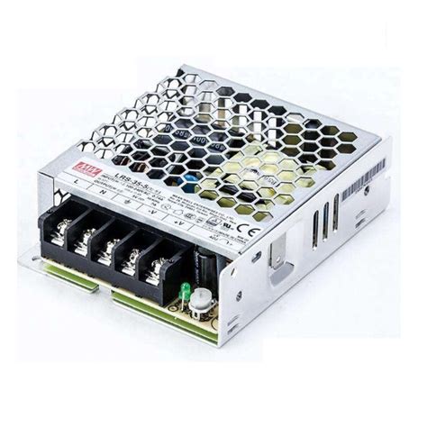 LRS-35-5 Mean Well SMPS - 5V 7A - 35W Metal Power Supply | The ...