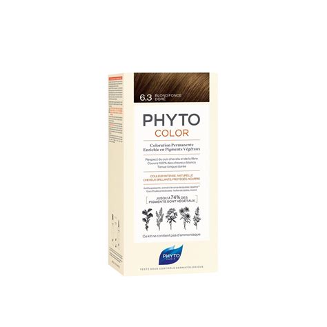 Phytocolor Permanent Color Shade Dark Golden Blonde