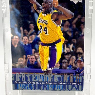 1996 97 Upper Deck Shaquille O Neal Dateline NBA 320 Vintage Trading