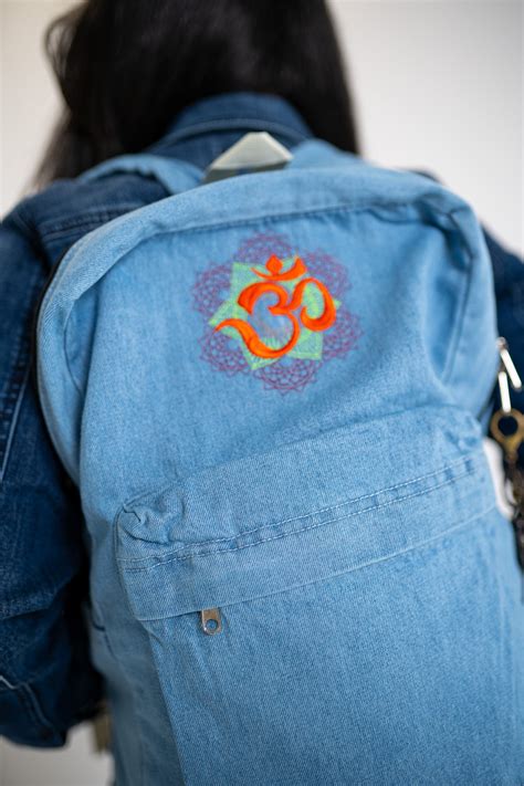 Denim Backpacks – Enchant Me Embroidery Boutique