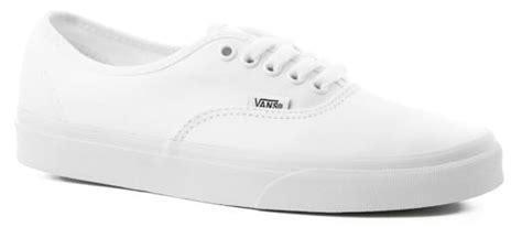 Vans Authentic Skate Shoes True White Tactics