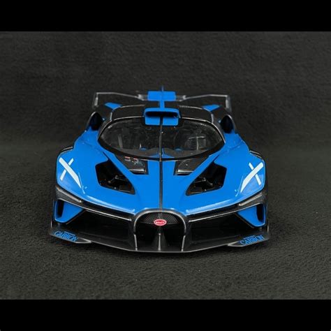 Bugatti Bolide W Frankreich Blau Schwarz Bburago B