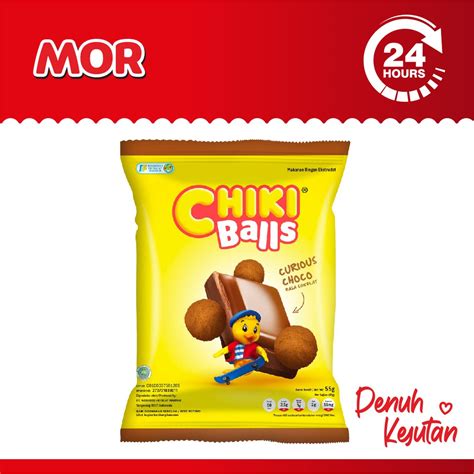 Jual Chiki Balls Curious Choco Rasa Cokelat 55 Gr Shopee Indonesia