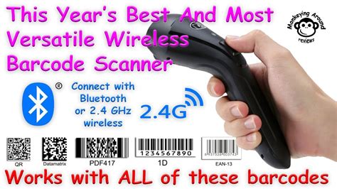 Koolertron Upgraded Ghz Wireless Usb Barcode Scanner Handheld Bar