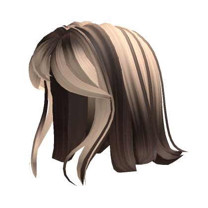 Brown And Blonde Short Y2K Popular Layered Hair Roblox
