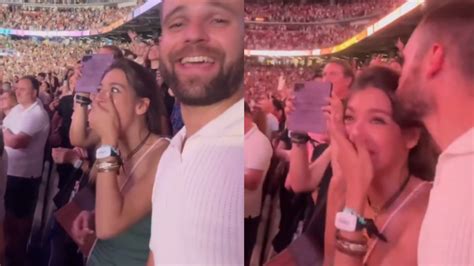 Ana Guerra No Puede Contener La Emoci N En El Concierto De Luis Miguel