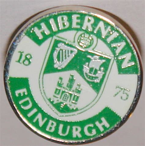 Hibernian Fc Club Badge No Scottish Football Memorabilia