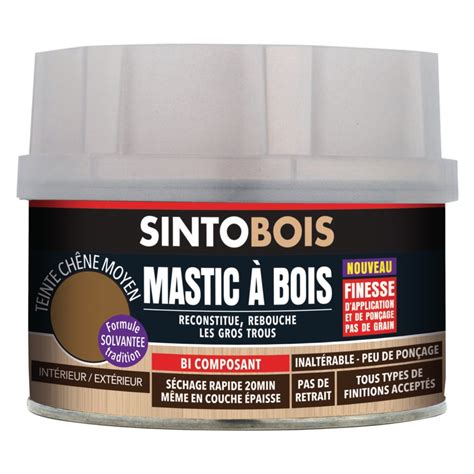 Sintobois Mastic à bois de Finition 170ml SINTO DOD