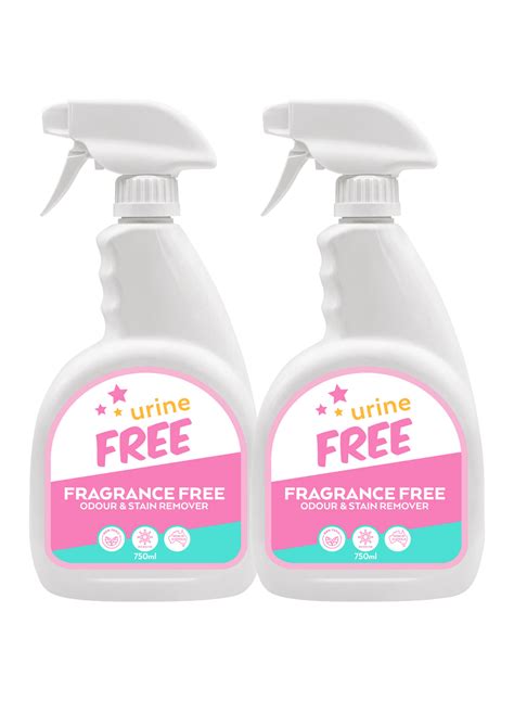 Fragrance Free Urine Stain And Odour Remover Dual Pack Urinefree