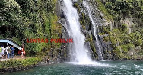 Air Terjun Situmurun Yang Langsung Jatuh Ke Danau Toba Lihat Videonya