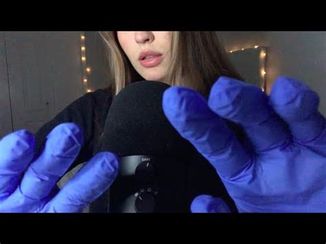 Asmr Latex Glove Sounds Fast Hand Movements Mic Tapping A Bit Of