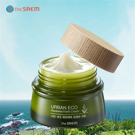 Original The Saem Urban Eco Harakeke Cream 60ml Pure moisturizing ...