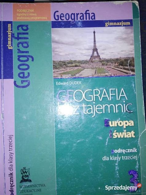 Geografia bez tajemnic Dudek księgarnie szkolne Warszawa Sprzedajemy pl